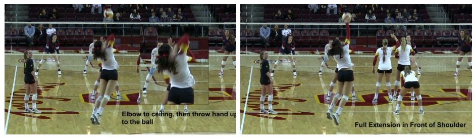 Volleyball serve