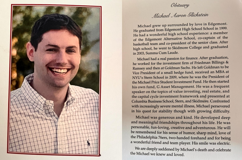 Michael's Obituary