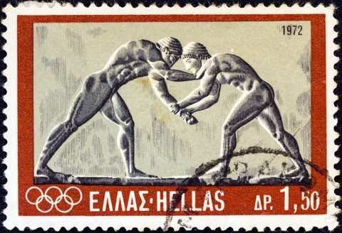 ancient wrestling