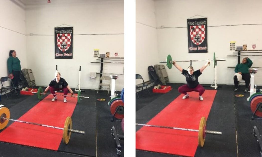 Snatch-from-the-floor