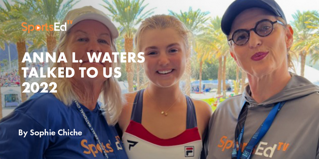 Anna Leigh Waters 15 Year Old Pickleball Princess & SportsEdTV
