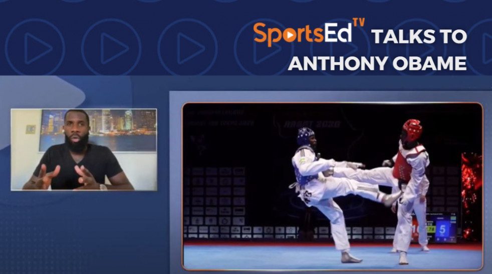 Anthony Obame Interview on SportsEdTV Live