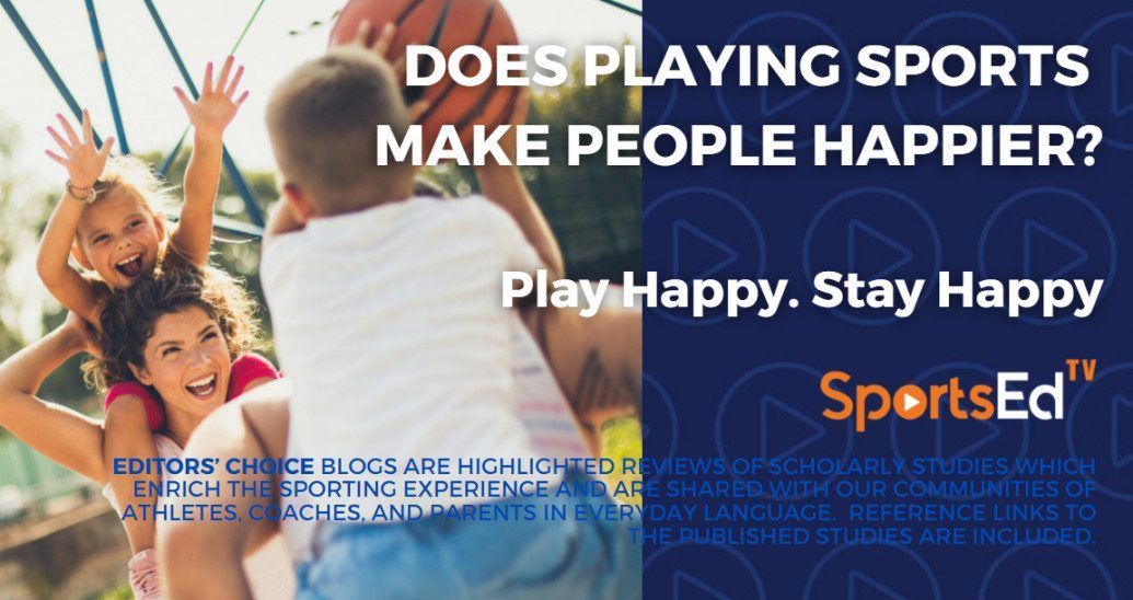 Does Playing Sports Make People Happier?