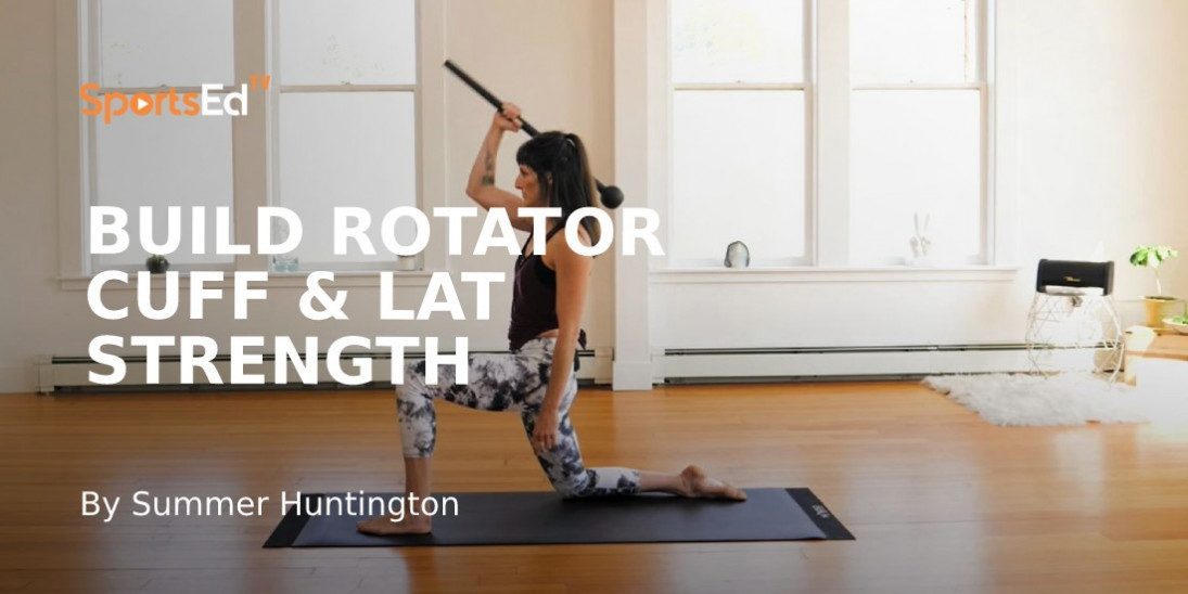 How to Build Rotator Cuff & Lat Strength with Slow Grinds