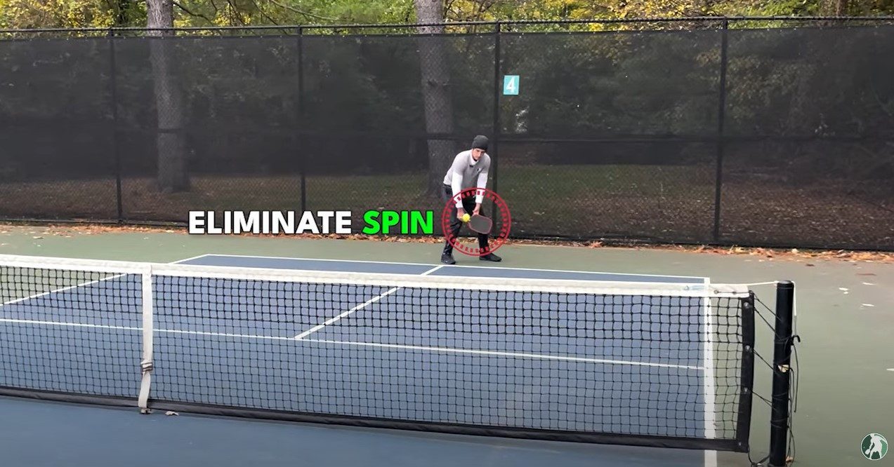 Pickleball no spin
