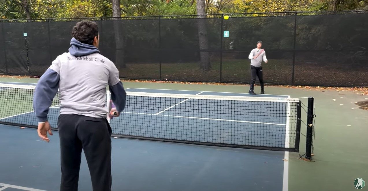 Pickleball player