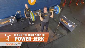 Learn to Jerk - Step 3 - Power Jerk