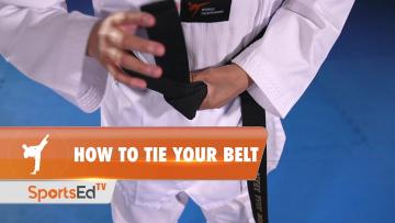 HOW TO TIE YOUR TAEKWONDO BELT