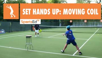 MODERN DRILL FOR GROUNDSTROKE FAST PREPARATION - Set Hand Up