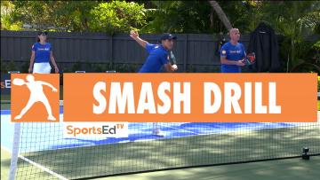 Pickleball Drills: Overhead Smash