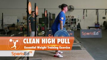 Clean High Pull - Winning Weight Training Skill