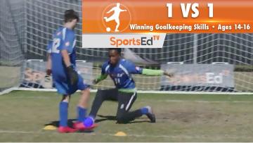 1 VS 1 - Winning Goalkeeping Skills 1 • Ages 14-16